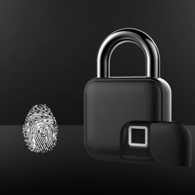 Fingerprint Bluetooth Waterproof Smart Padlock - image 3
