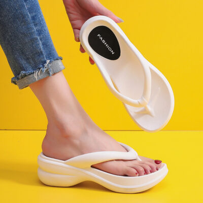 New Thick Bottom Wedge Flip-Flops - Not sold in stores