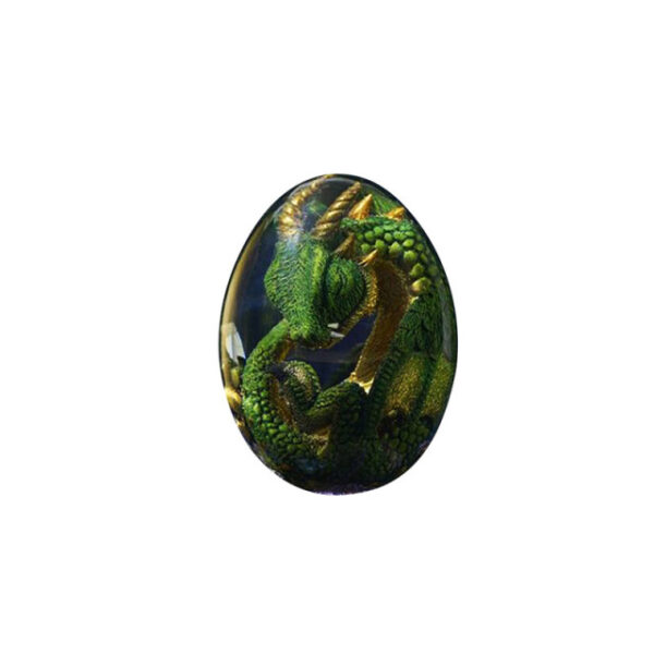 Lava Dragon Egg Resin Statue တန်ဆာဆင်ထားသော Dinosaur Eggs Sculpture Crystal Gemstone Souvenir Home Decor Collection Kid 1.jpg 640x640 1