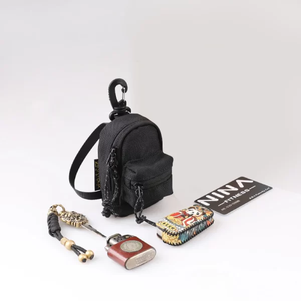 Mini Backpack Nylon pendant Package Bag Fashion Men Chest Bag Man Sling Crossbody Bag for Male
