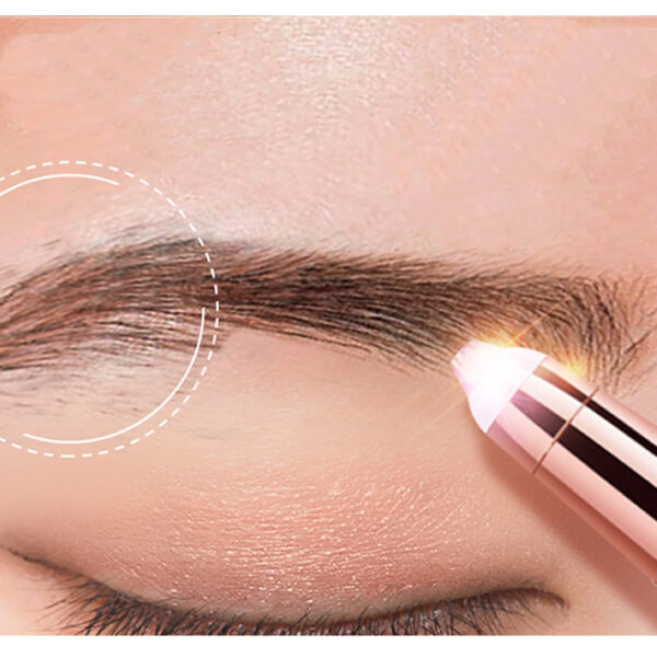 Nouveau Design électrique rasoir de sourcils maquillage indolore sourcils épilateur Mini rasoir rasoirs Portable poils du visage 1