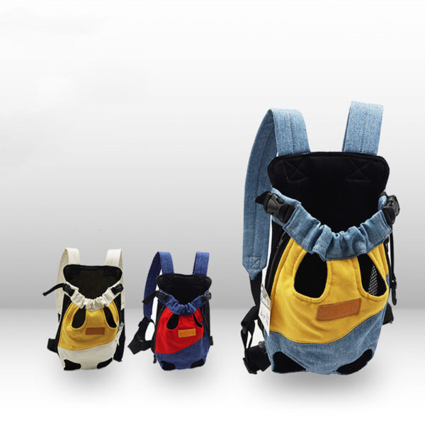 Pet Backpack Carrier For Cat Dogs Front Travel Dog Bag Carrying for Puppy Kitten Shoulders Breathable 5