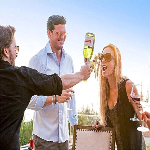 Portable Beer Gun Champagne Gun Ejector Magic Wine Decanter Sprayer Other Kitchen Tool And Gadget Bar 1