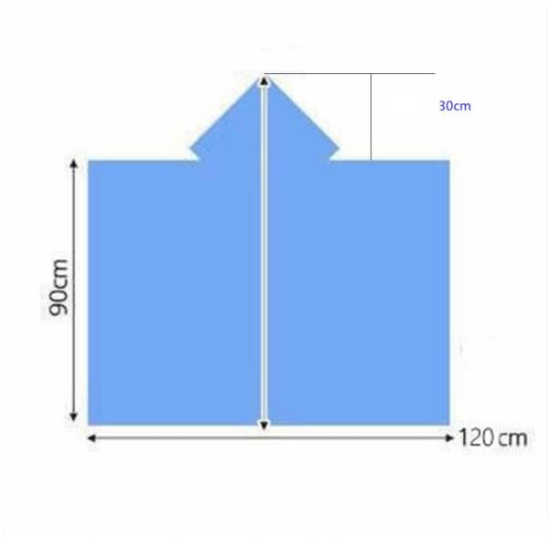 1 kos prenosni dežni plašč za enkratno uporabo pončo uniseks dežni plašč žogica ogrinjalo obesek za ključe žoga 3