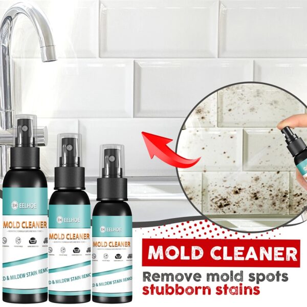 30 100ml Instant Mold and Mildew Stain Remover Spray Formula Bathroom Floor Shower Cleaner Tub Tile
