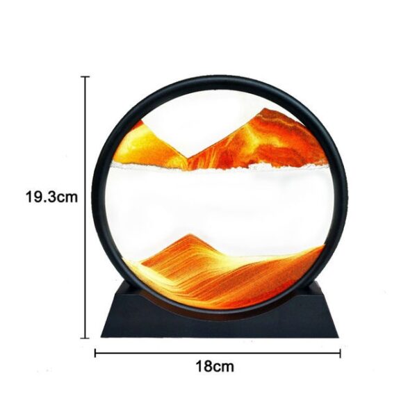 3D Quicksand Decor Picture Round Glass Moving Sand Art In Motion Display Flowing Sand Frame For 13.jpg 640x640 13
