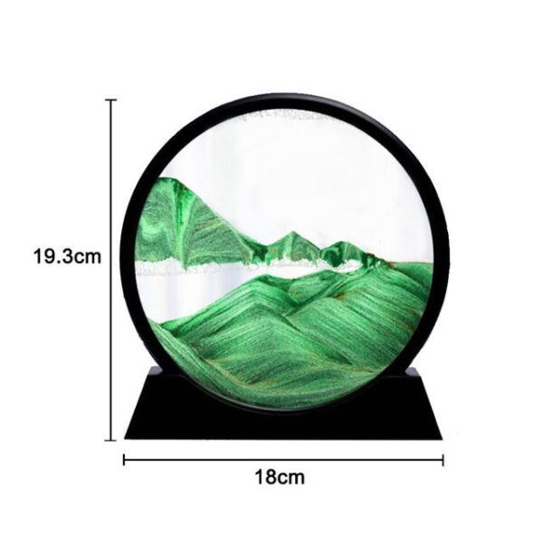 3D Quicksand Decor Picture Round Glass Moving Sand Art In Motion Display Flowing Sand Frame For 9.jpg 640x640 9
