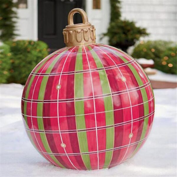 60CM Outdoor Kerst Opblaasbare Versierde Bal Gemaakt PVC Giant Geen Licht Grote Ballen Boom Decoraties Outdoor 2.jpg 640x640