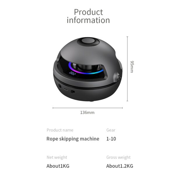 Digital Counter Bluetooth kompatibbli 5 1 Divertenti Ħabel Elettriku Qbiż Magni Eżerċizzju Home Workout Taħriġ Smart 5