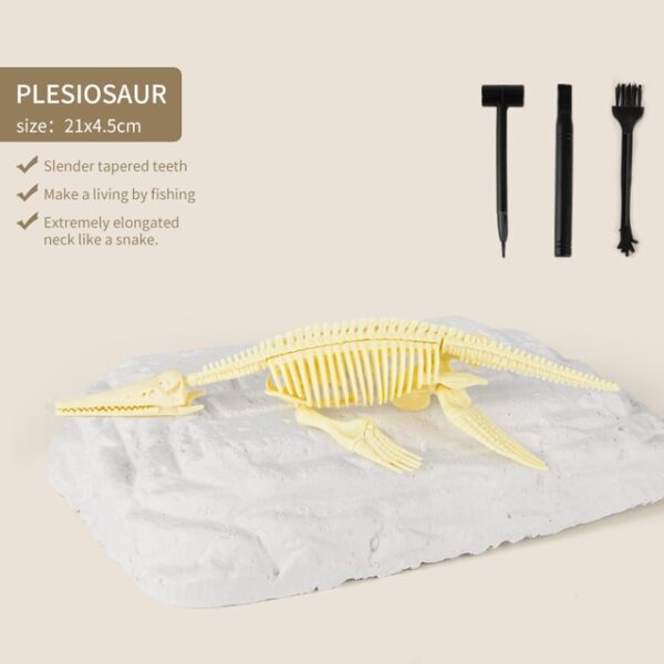 Dinosaur fossil toolkit archaeological excavation toy Jurassic world dinosaur skeleton model science education toys for Kids 2.jpg 640x640 2