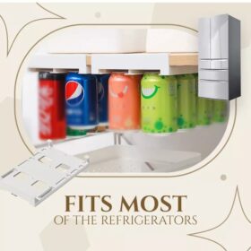 Hanging Soda Can Storage Rack For Fridge - image 5
