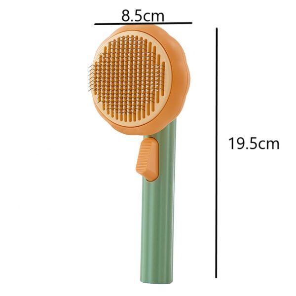 Pumpkin Cat Brush Comb For Pet Grooming Removes Loose Underlayers Tangled Hair Remover Brush Pet Hair 5