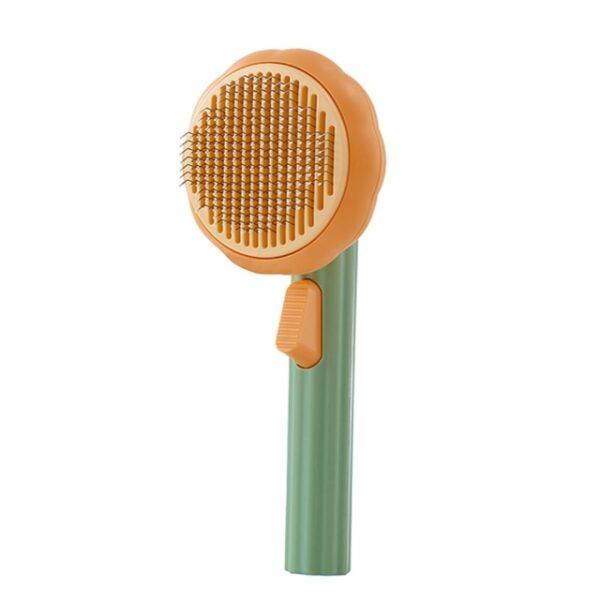 Pumpkin Cat Brush Comb For Pet Grooming Removes Loose Underlayers Tangled Hair Remover Brush Pet