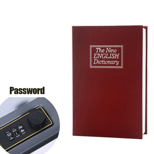 秘密書鎖鑰匙密碼隱藏盒保險箱鋼製模擬安全書籍保險箱高品質保險箱 32.jpg 640x640 32