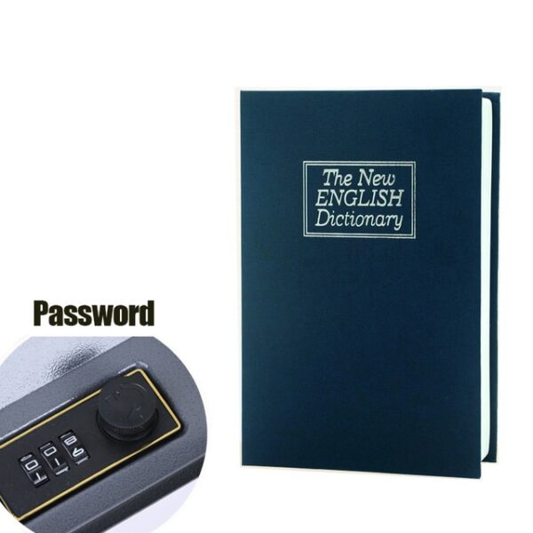 秘密書鎖鑰匙密碼隱藏盒保險箱鋼製模擬安全書籍保險箱高品質保險箱 34.jpg 640x640 34