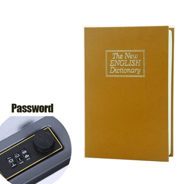 秘密書鎖鑰匙密碼隱藏盒保險箱鋼製模擬安全書籍保險箱高品質保險箱 36.jpg 640x640 36