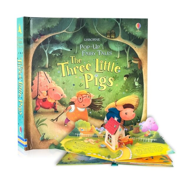 Usborne Pop Up Fairy Tales 3D slikanica Kartonske pobarvanke English Activity Bedtime Story Books for 12.jpg 640x640 12