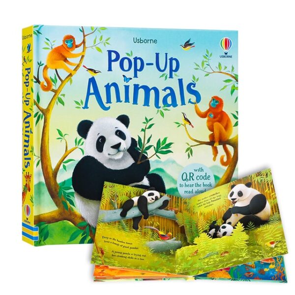 Usborne Pop Up Nağılları 3D Şəkilli Kitab Karton Boyama İngilis dili Fəaliyyət Yatmadan əvvəl Hekayə Kitabları 6.jpg 640x640 6