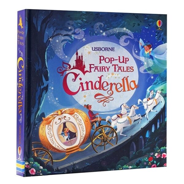 Usborne Pop-up Fairy Tales 3D Paveikslėlių Knyga Kartono Dažymas Anglų Veikla Prieš miegą Pasakojimų knygos, skirtos 8.jpg 640x640 8