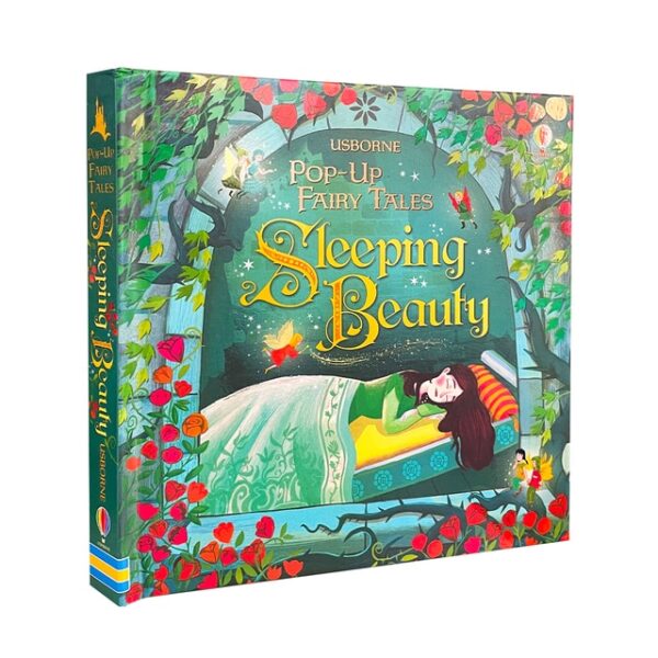 Usborne Pop Up Fairy Tales 3D obrázková kniha Kartonové omalovánky Anglické aktivity Pohádky na dobrou noc