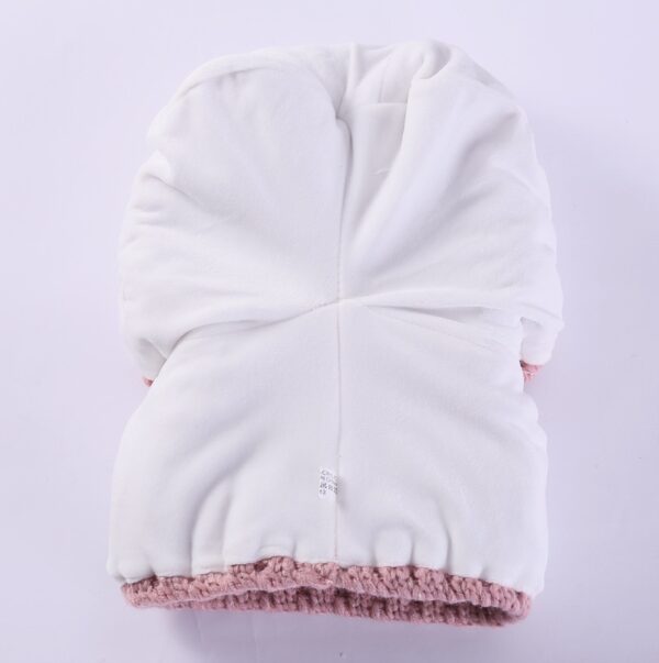 2021 Winter knitted Beanies Hats Women Thick Warm Beanie Skullies Hat Female balaclava Bonnet Beanie Caps 5