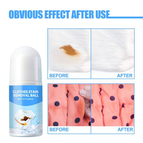 50ml Decontamination Pen Dust Cleaner Oil Stain Cleaning Pen Brush Rub Wipe Fabric Cloth Stain Remover 2