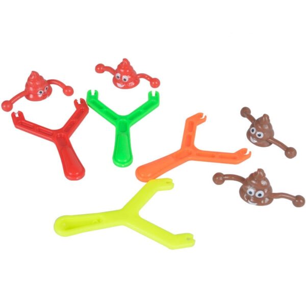 Набор з 5 штук Creative Catapult Poop Рагатка Poop To Vent Tricky Funny Сцена для скалалажання Poop Funny Toys 3
