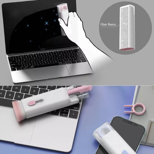 7 in 1 Computer Keyboard Cleaner Brush Kit Earphone Cleaning Pen For Headset Keyboard Cleaning Tools 1