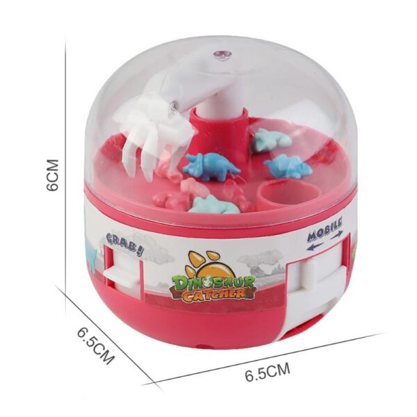 Capsule Machine Mini Dinosaur Catcher Interactive Toys Children s Toddler Mini Claw Machine Catching Grabbing Capsule 8