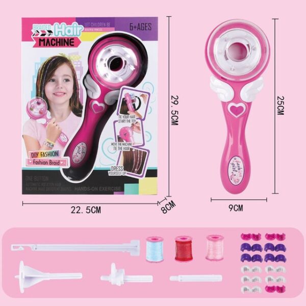 Electric Automatic Hair Braider DIY Braiding Hairstyle Tool Twist Braider Machine Hair Braid Weave Toys