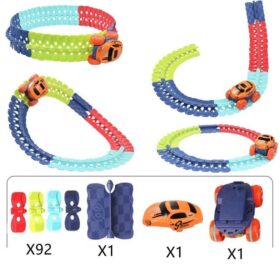 Changeable Track with LED Light-Up Race Car – JOOPZY