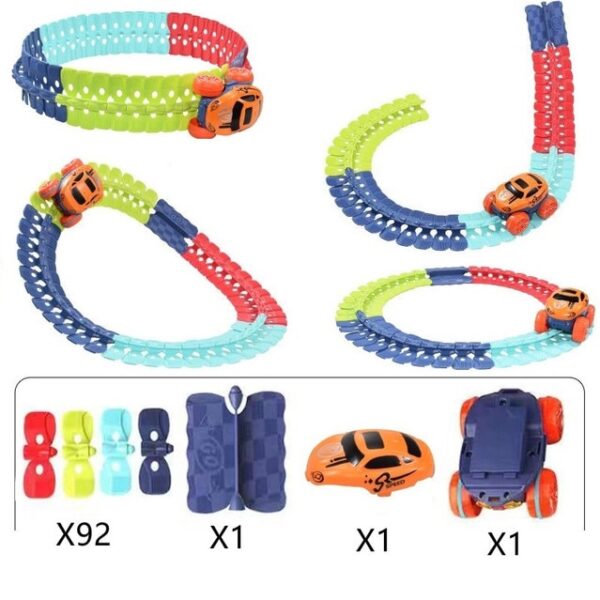 Kids Race Track Toy Car DIY Changeable Speed Tracks Set Electric Slot Train Rail Magic Flexible 1.jpg 640x640 1