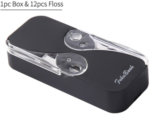 Tragbare Mini Dual Switch Zahnseide Aufbewahrungsbox Staubdicht Wasserdicht Automatischer Auswurf Zahnseide Organizer Zahnseide Stick 1.jpg 640x640 1