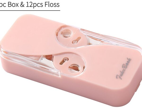 Portable Mini Dual Switch Dental Floss Storage Box Dustproof Waterproof Automatic Eject Floss Organizer Floss Stick 3.jpg 640x640 3