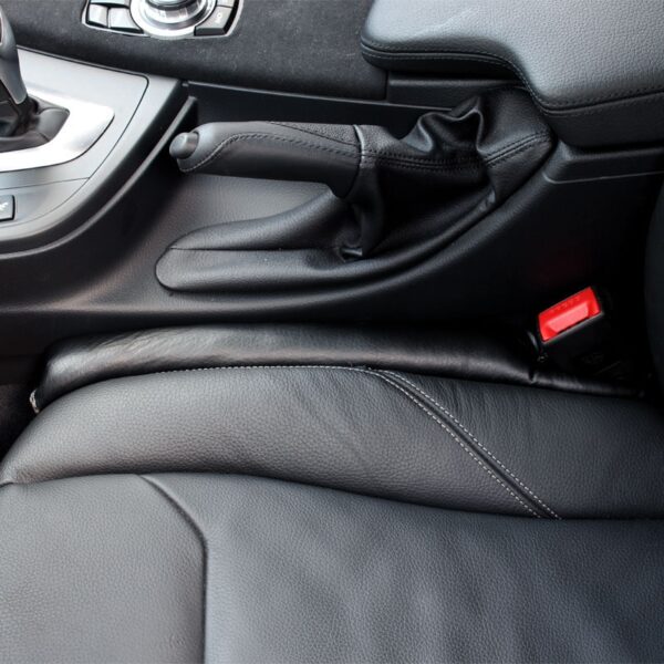 2PCS Car Seat Gap Filler Side Seam Plug Strip Leak proof Filling Strip Car Seat Gap 1