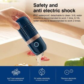 USB Rechargeable Wireless Food Purifier - image 4