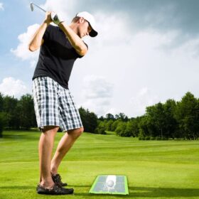 Golf Training Mat for Swing Detection Batting - image 3