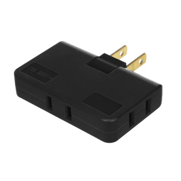 Extension Plug Electrical Adapter 3 In 1 Adaptor 180 Degree Rotation Adjustable For Mobile Phone