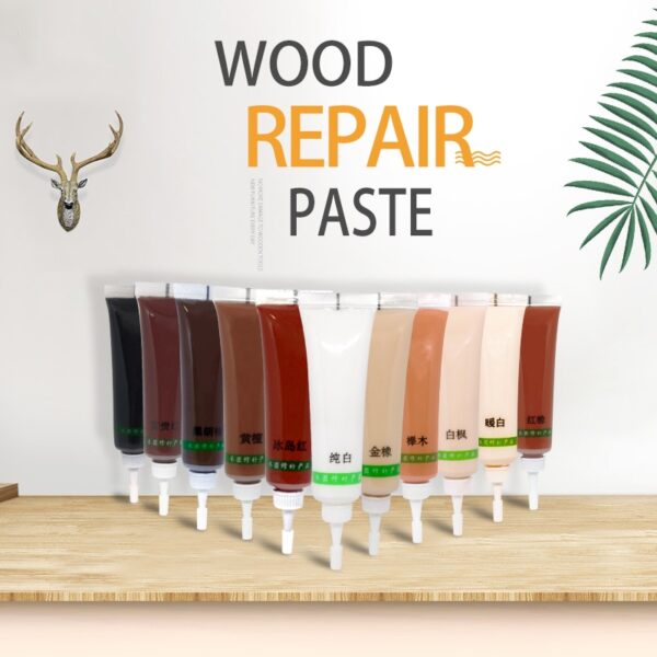 Furniture Refinishing Wood Door Floor Furniture Repair Cream Paint Wood Pothole Scratch Repair Material Free Shipping