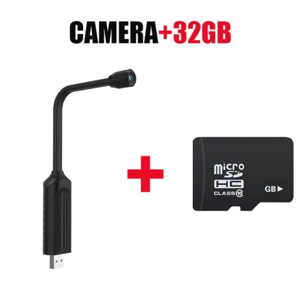 JOZUZE Gooseneck сымсыз ip мини камерасы үй қауіпсіздік камерасы WiFi 1080P бақылау камерасы қашықтан басқару мониторы Micro 2.jpg 640x640 2