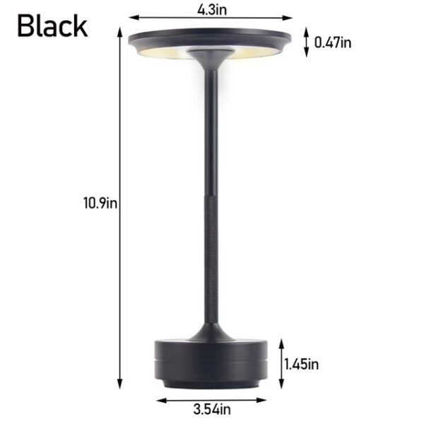 Սեղանի լուսադիոդային լամպ Մետաղական ռետրո USB գրասեղանի լամպ Touch Dimming Night Light Portable bedside lamp for 1.jpg 640x640 1