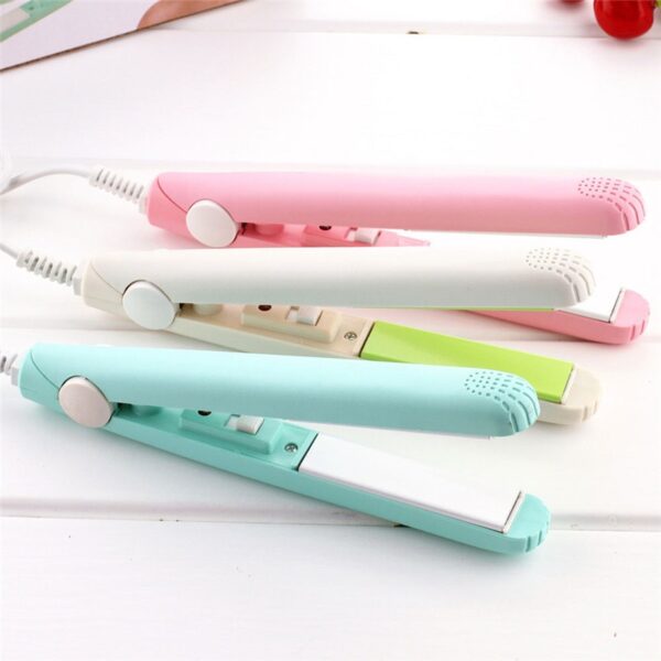 MIni Hair Straightener for Girls Hair Iron Straightening Irons Hair Curler Portable Flat Iron for Women