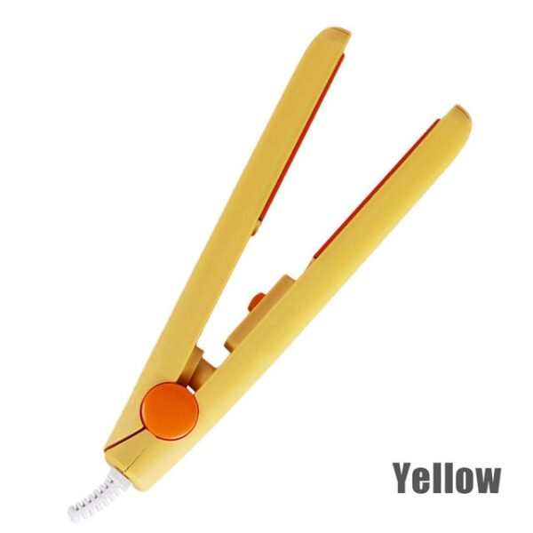 MIni Hair Straightener for Girls Hair Iron Straightening Irons Hair Curler Portable Flat Iron for