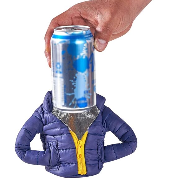 Winter Beer Clothes Beer Bottle Beverage Clip Overcome Winter Warm Cup Cover Easy to Pull Can 3