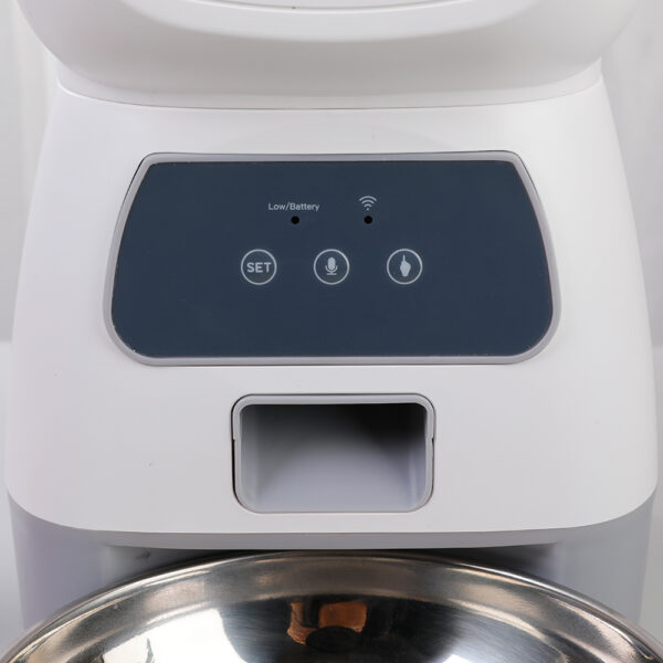 main image33 5L Automatic Pet Feeder WiFi APP Smart Timed Dosing Feeder Cat Dog Food Dispenser 2L