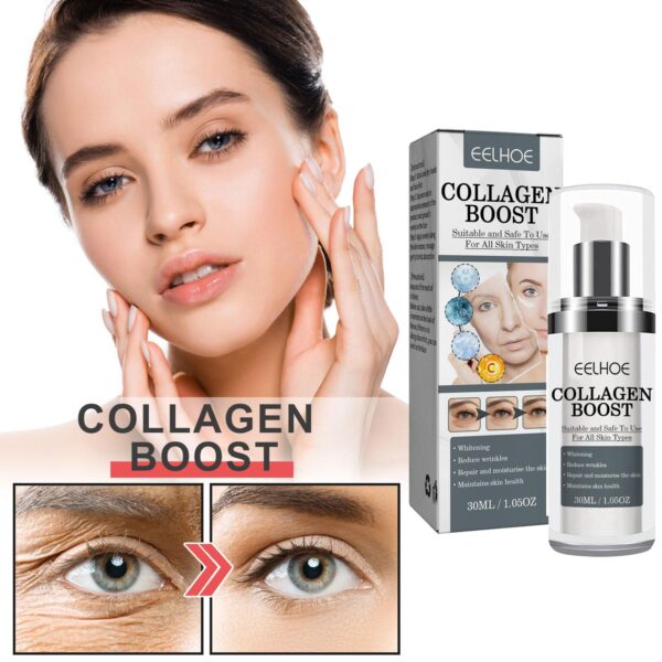 30ml Collagen Boost Serum Anti Aging Dark Spot Corrector Wrinkle Cream Women koju Itọju awọ ara 2