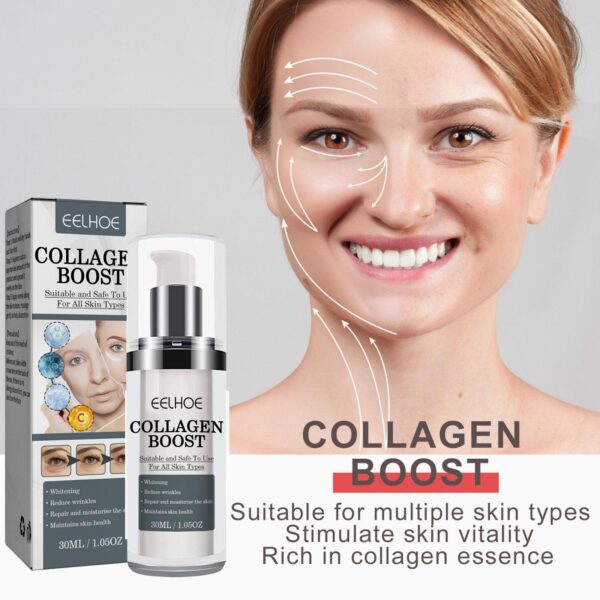 30ml Collagen Boost Serum Anti Aging Dark Spot Corrector ครีมริ้วรอยผู้หญิง Face Skin Care 4