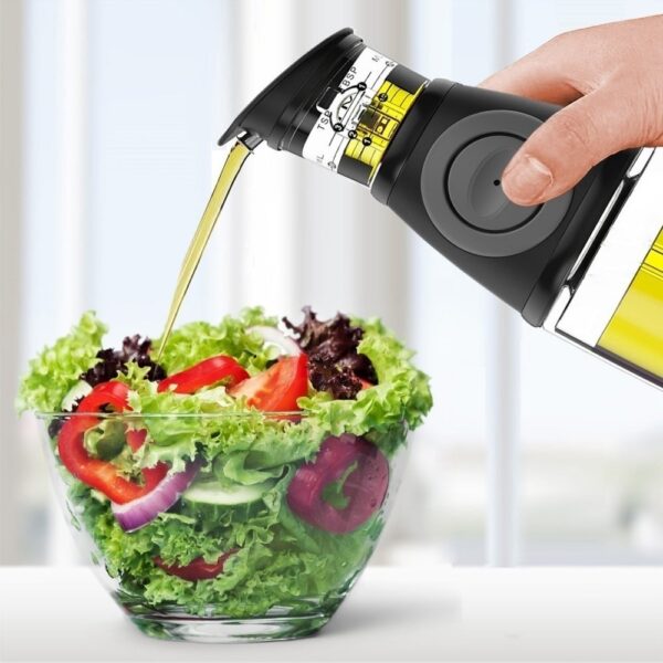 9 17oz dávkovač olivového oleje Sada lahví na olejový ocet s hubičkami bez odkapávání Kuchyňské pomůcky
