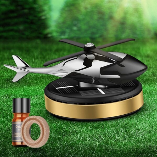 Car Air Freshener Rotating Helicopter Aeroplane Perfume Solar Power Plane Diffuser Airplane Fragrance Aircraft Dashboard Parfum 1.jpeg 640x640 1