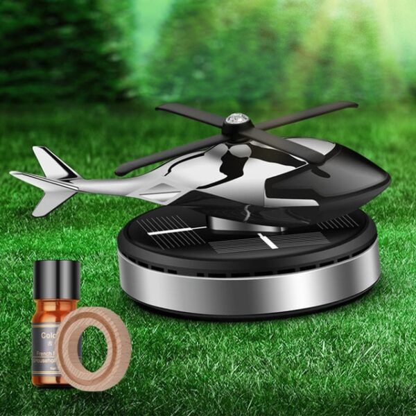 Car Air Freshener Rotating Helicopter Aeroplane Perfume Solar Power Plane Diffuser Airplane Fragrance Aircraft Dashboard Parfum 3.jpeg 640x640 3